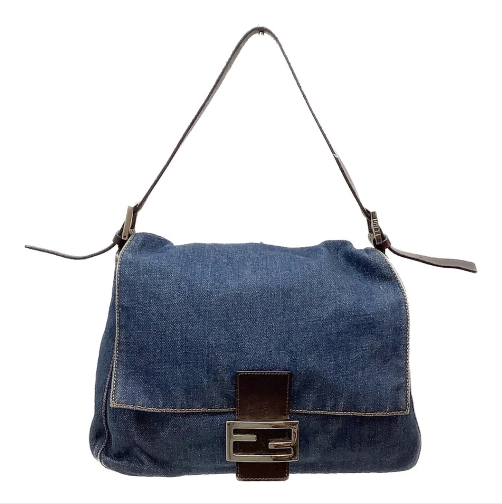 Fendi Denim Baguette